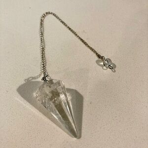 Clear Quartz Pendulum Divination Tools New Age Spirituality